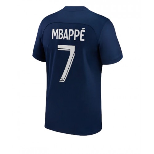Paris Saint-Germain Kylian Mbappe #7 Hjemmedrakt 2022-23 Kortermet Paris Saint-Germain Kylian Mbappe #7 Hjemmedrakt 2022-23 Kortermet